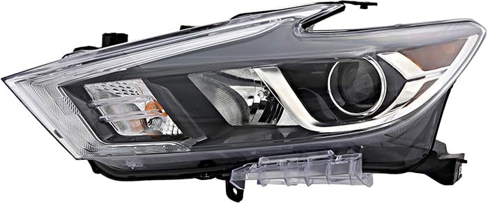 2016-2018 Nissan Maxima SR/Platinum LED Headlight Assembly - Left Driver Side Replacement - High Performance Lighting for Night Driving & Foggy Conditions