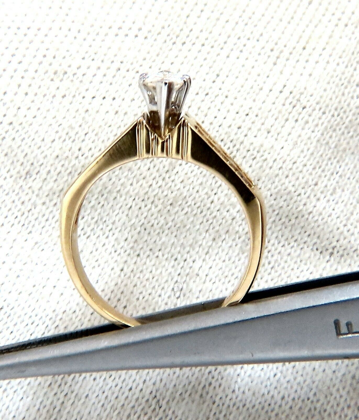 0.50 Carat Marquise Cut Natural Diamond Cathedral Engagement Ring in 14K Gold - Perfect for Proposals, Weddings & Anniversary Gifts