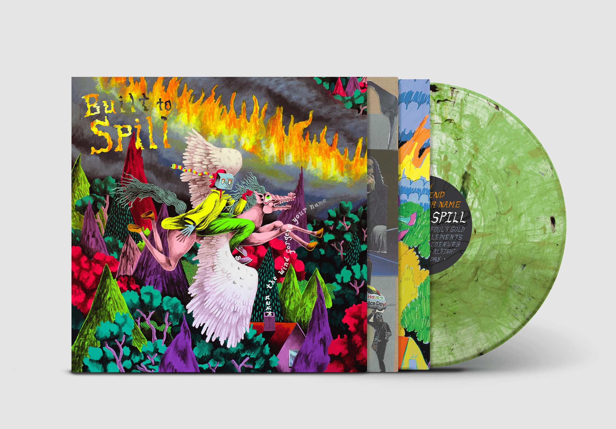 Built To Spill - When The Wind Forgets Your Name (Loser Edition Rainforest Green Vinyl) - Limited Signature Series - Perfect for Vinyl Collectors & Indie Music Lovers