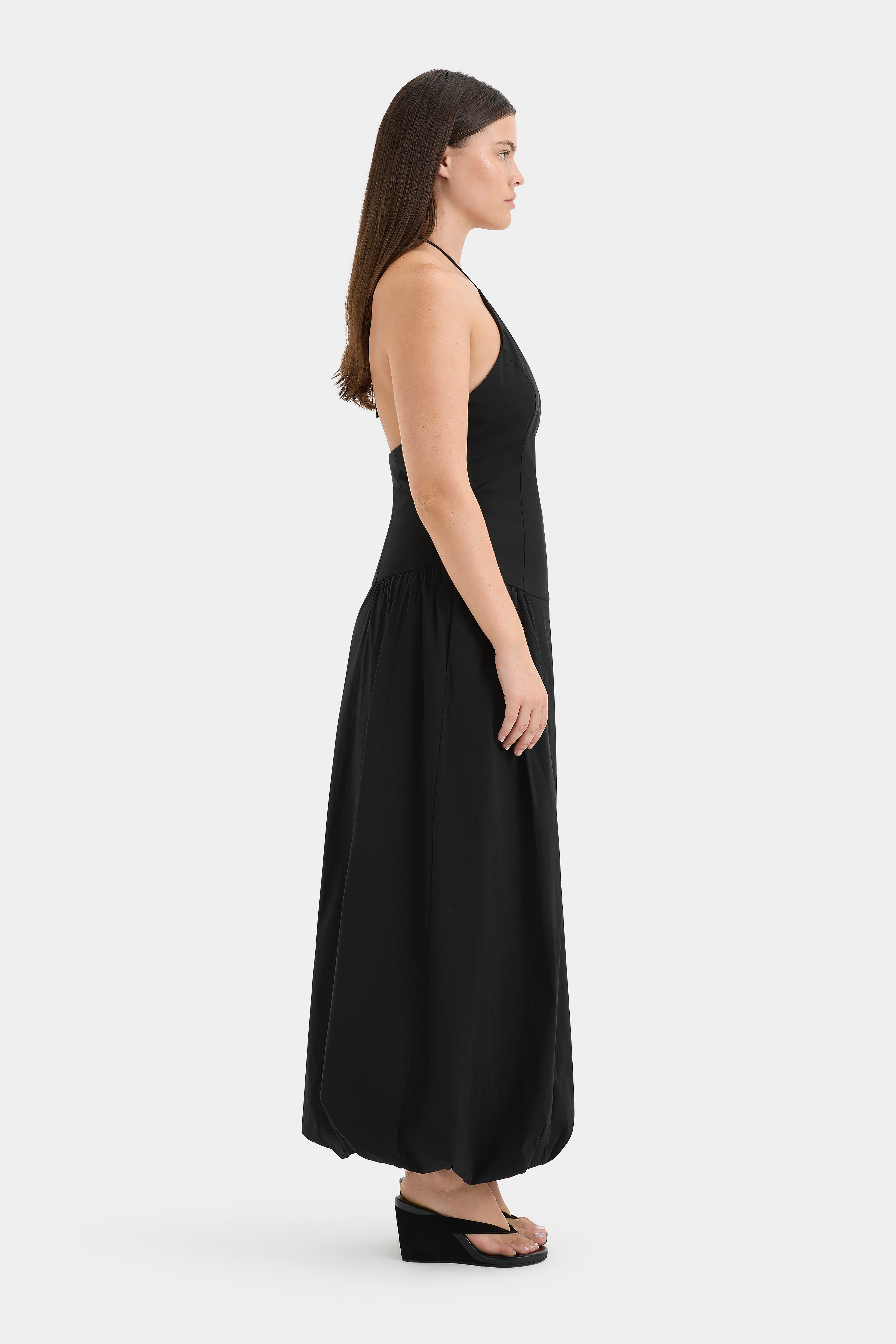 Florent Gown Black - Elegant Evening Dress for Women | Perfect for Prom, Wedding & Formal Events