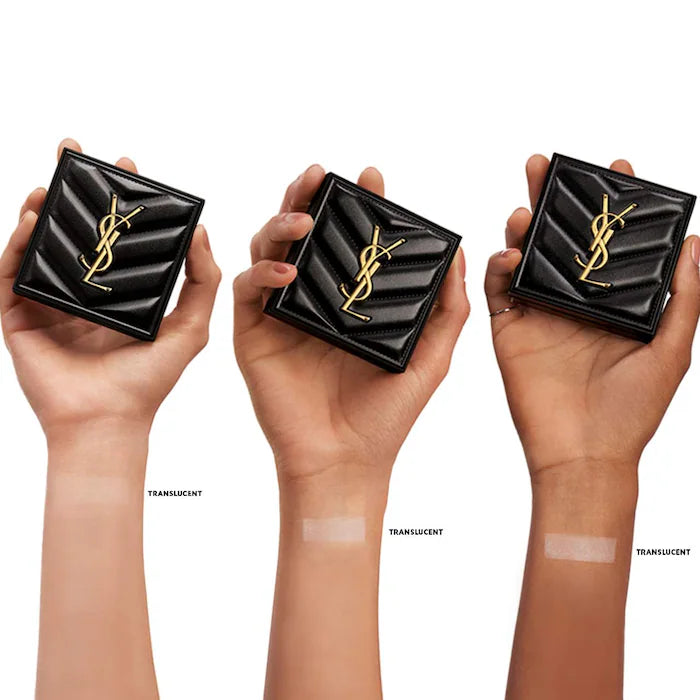 YSL All Hours Hyper Finish 24H Multi-Use Setting Powder - Natural Matte Finish, Long-Lasting Makeup Fixer | Perfect for Daily Wear, Special Occasions & Oily Skin Control