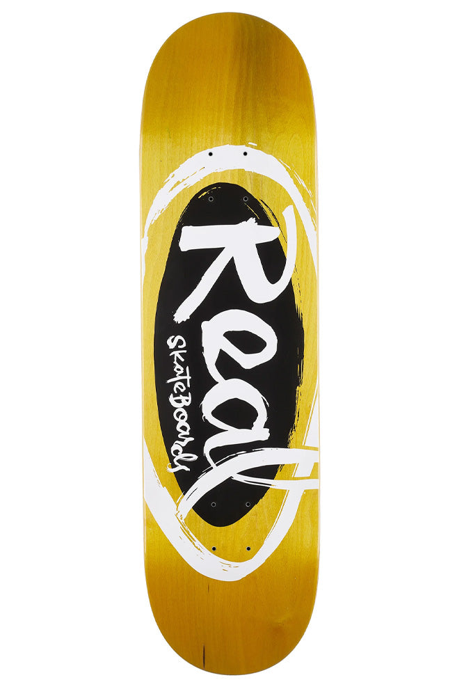Real Oval by Natas Deck 8.5 Skateboard - Premium Quality Cruiser Board for Smooth Rides | Perfect for Commuting, Street Skating & Park Tricks