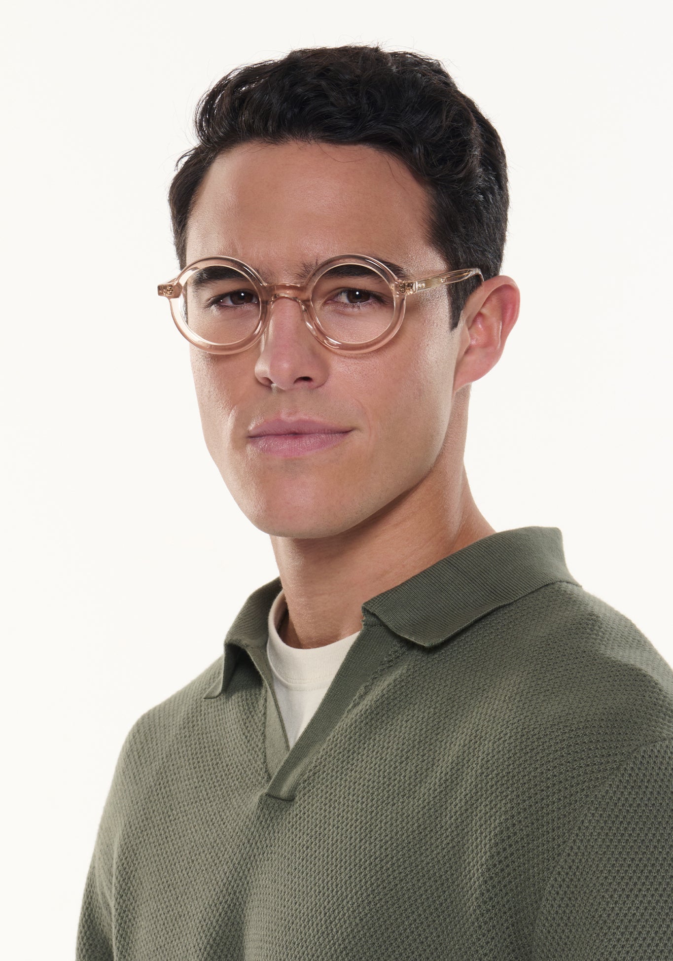 Hurst II Buff Eyeglasses - Stylish & Durable Eyewear for Men & Women - Perfect for Reading, Driving & Everyday Use