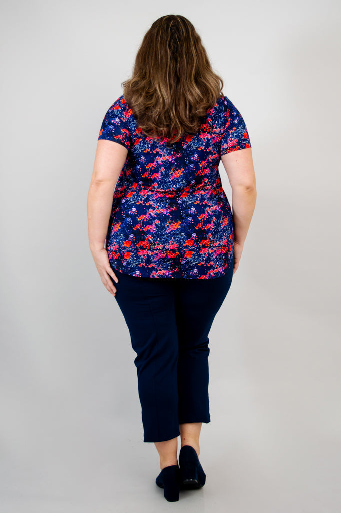 Jackie Short Sleeve Top - Soft & Comfortable Bamboo Fabric for Women - Perfect for Summer, Casual Wear & Travel