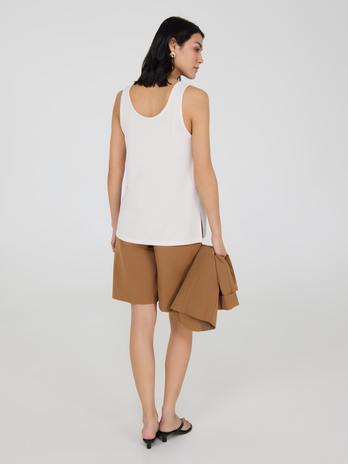 Loose Knit Sweater Tank Top for Women - Soft Breathable Summer Layering Piece - Perfect for Beach Cover-ups, Casual Outings and Vacation Wear