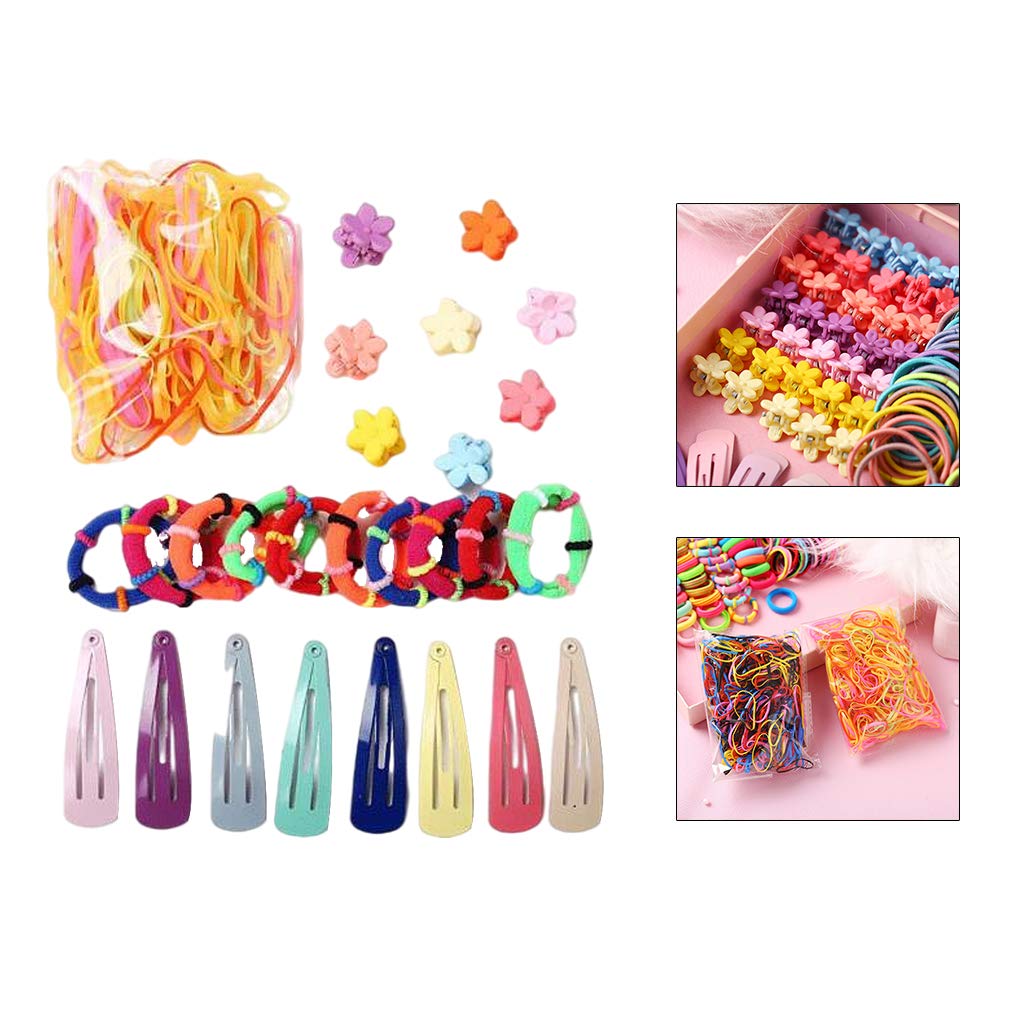 **LOSA Snap Hair Clips - Thick Seamless Cotton Hair Bands & Rubber Bands for Women - Perfect for Ponytails, Braids, and Everyday Styling**