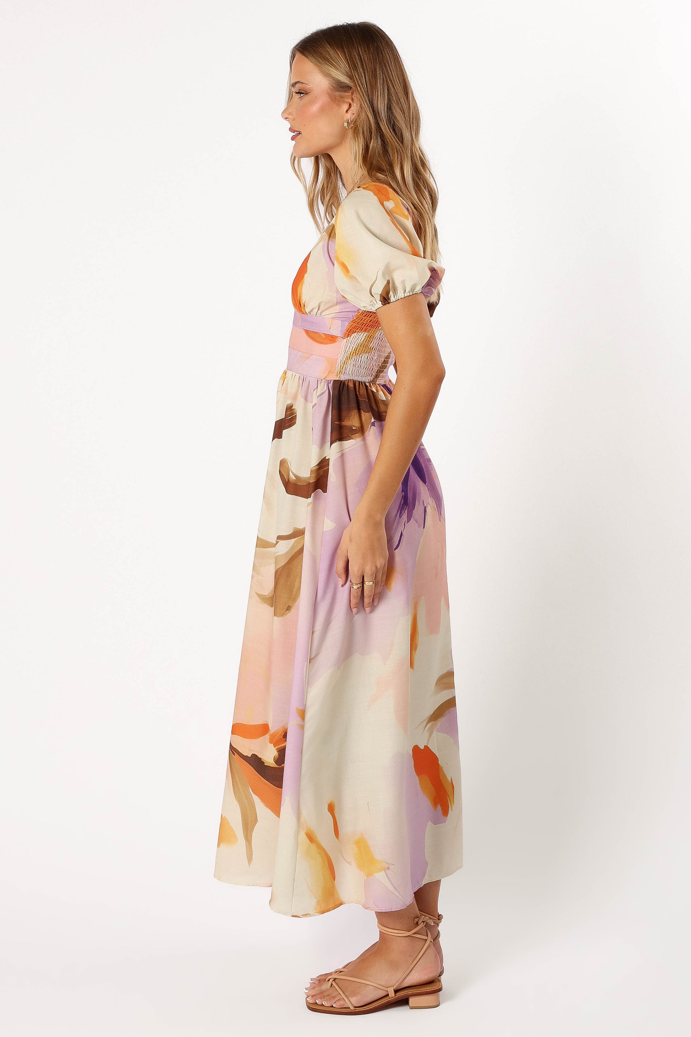 Christoff Maxi Dress - Floral Print Long Summer Dress for Women, Elegant Boho Style, Perfect for Beach, Vacation, and Casual Outings