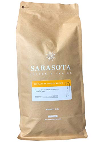 Signature House Breakfast Blend Coffee - 5LB Bag | Delicious Gourmet Medium Roast Ground Coffee | Smooth & Balanced Flavor | Perfect for Morning Brew, Office, or Gifting