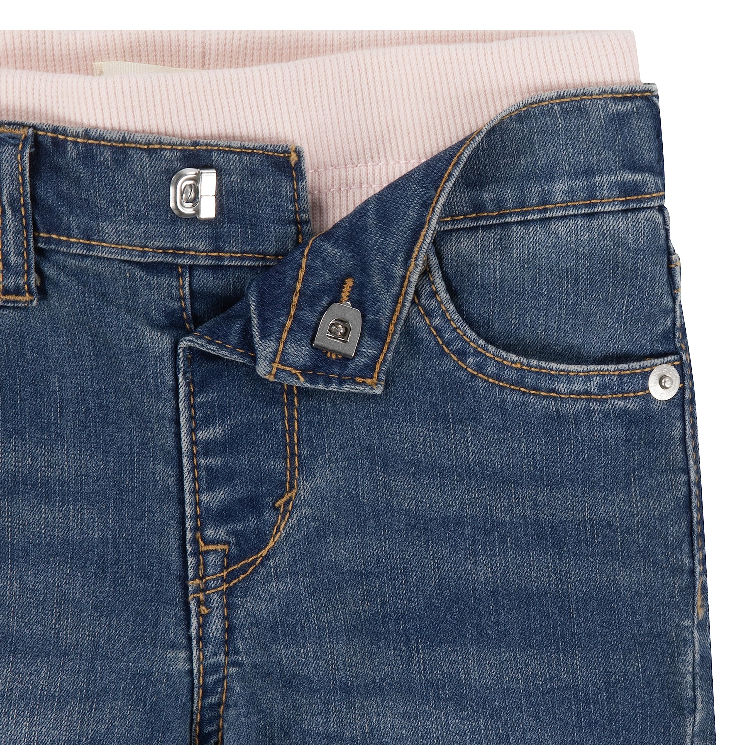 Levi's Baby Girls Skinny Fit Jeans - Stretch Denim Pants for Toddlers & Kids | Perfect for Playdates, School & Everyday Wear