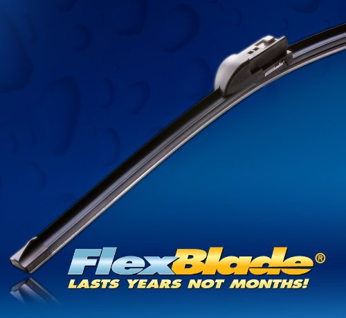 Silblade FB121 Flex Black Silicone Ultimate Wiper Blade - 21 Inch Windshield Wiper Replacement for All-Season Use (Pack of 1) | Perfect for Rain, Snow & Dust Cleaning on Cars, Trucks & SUVs
