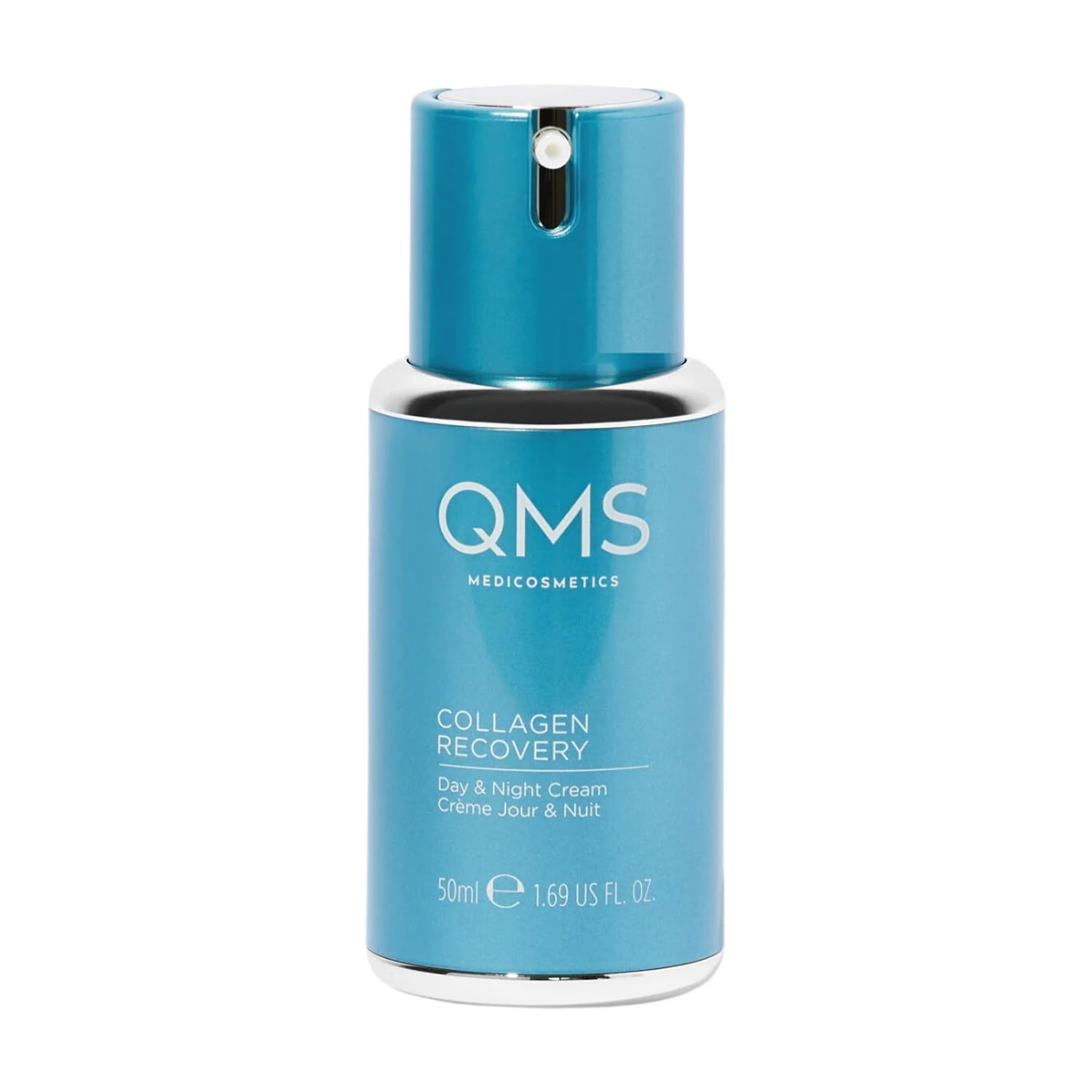 QMS Medicosmetics Derma Expert Collagen Recovery Cream - Anti-Aging Face Moisturizer with Hyaluronic Acid & Collagen Complex, Reduces Wrinkles & Fine Lines, Day & Night Cream for Dry Skin, 1.69 oz - Perfect for Daily Skincare Routine & Mature Skin Care Regimen
