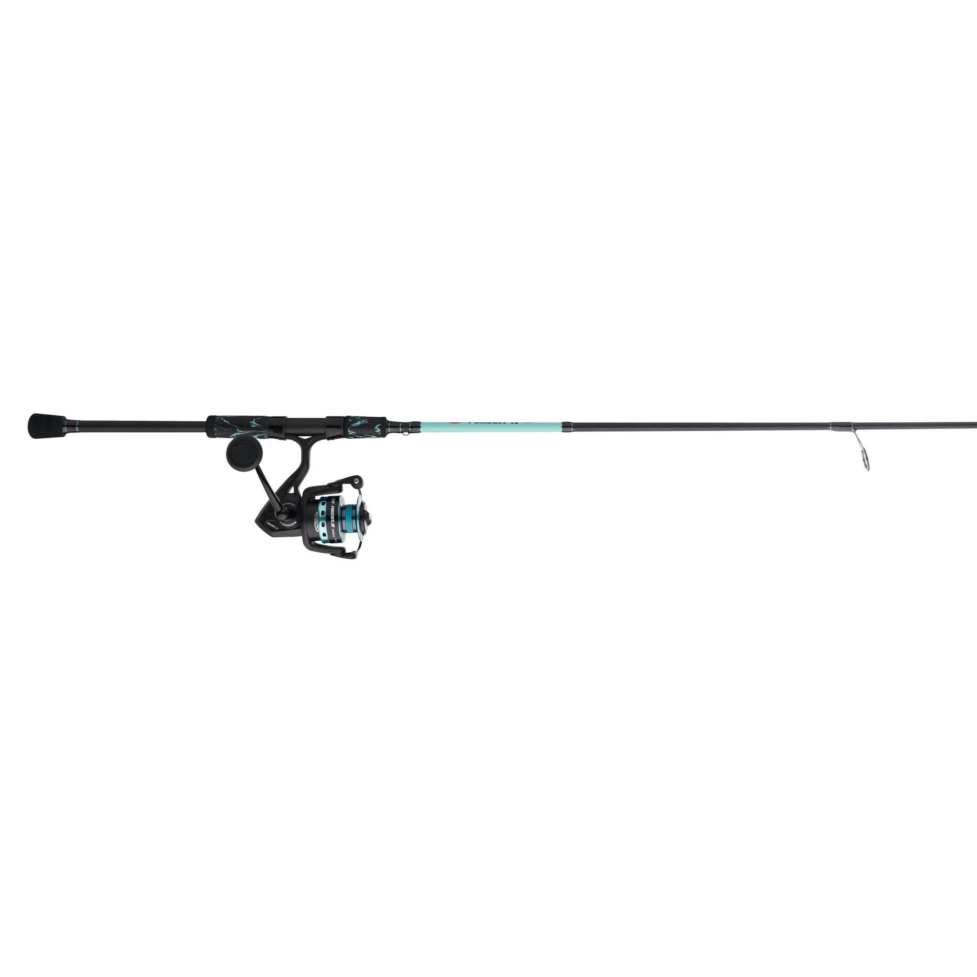 Pursuit® IV LE Spinning Rod and Reel Combo - Lightweight Fishing Gear for Freshwater & Saltwater | Perfect for Bass, Trout, and Surf Casting