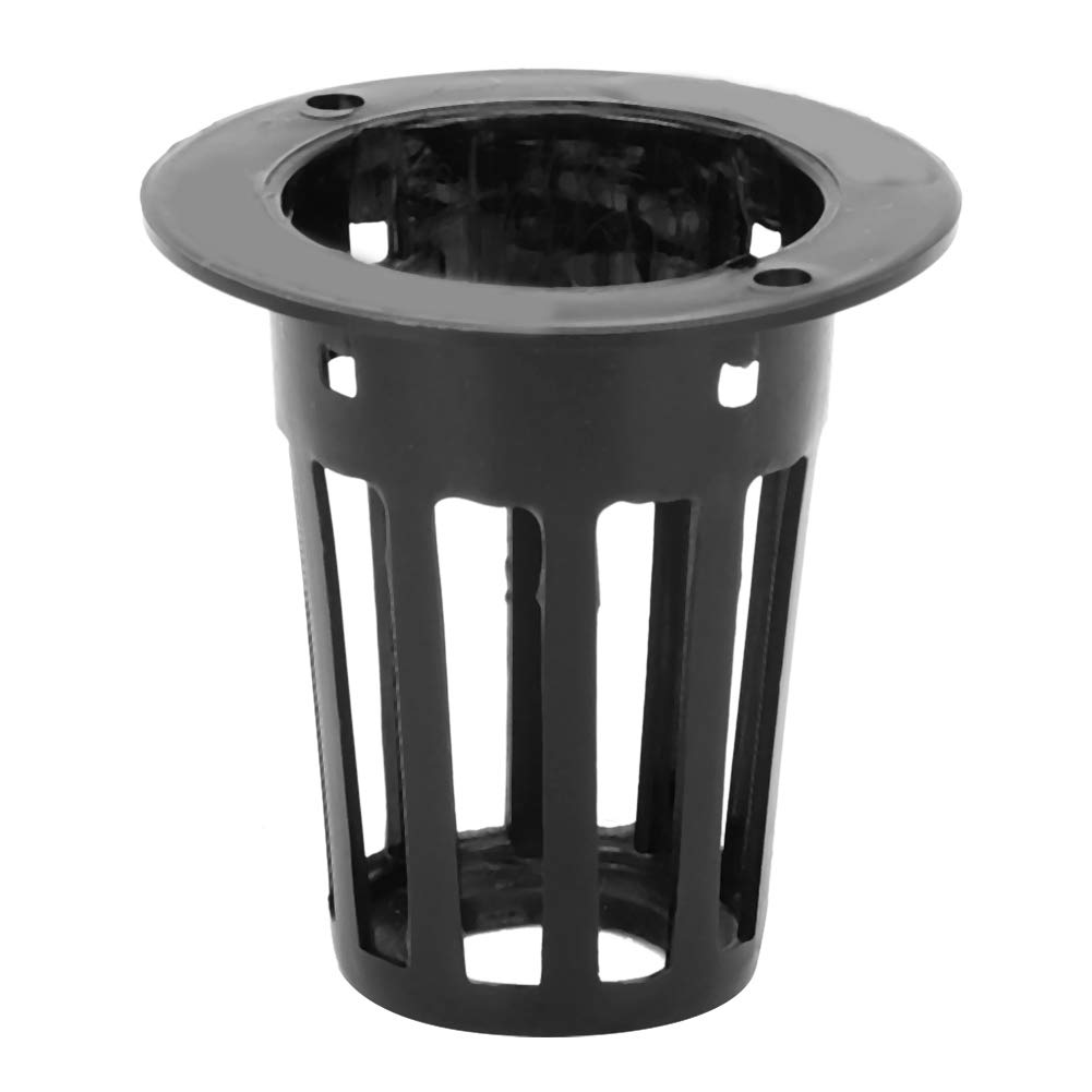 100Pcs Heavy Duty Black Hydroponic Seedling Pots - Durable Plant Nursery Containers for Hydroponics, Gardening & Indoor Planting - Perfect for Herbs, Vegetables & Flower Seed Starting (Black)