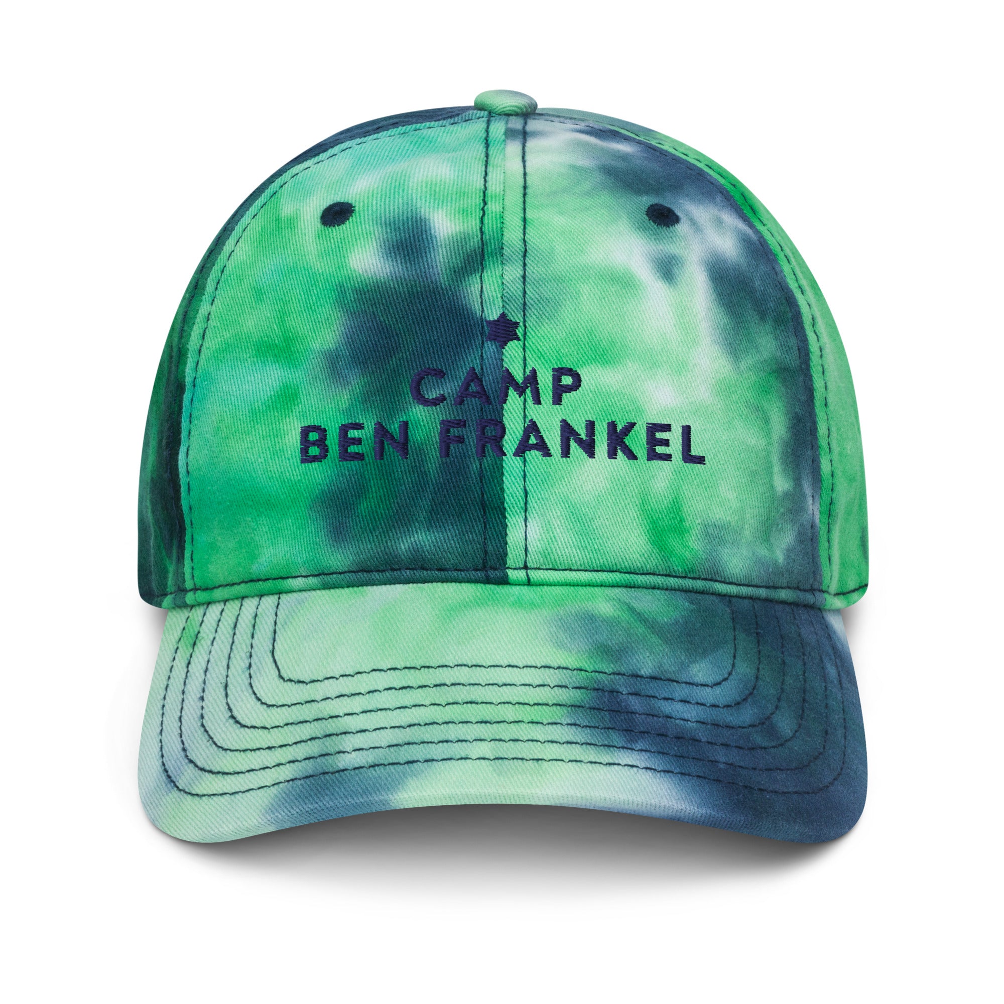 Ben Frankel Tie Dye Hat for Men & Women - Stylish Hippie Fashion Accessory for Summer Festivals, Beach Outings & Outdoor Adventures