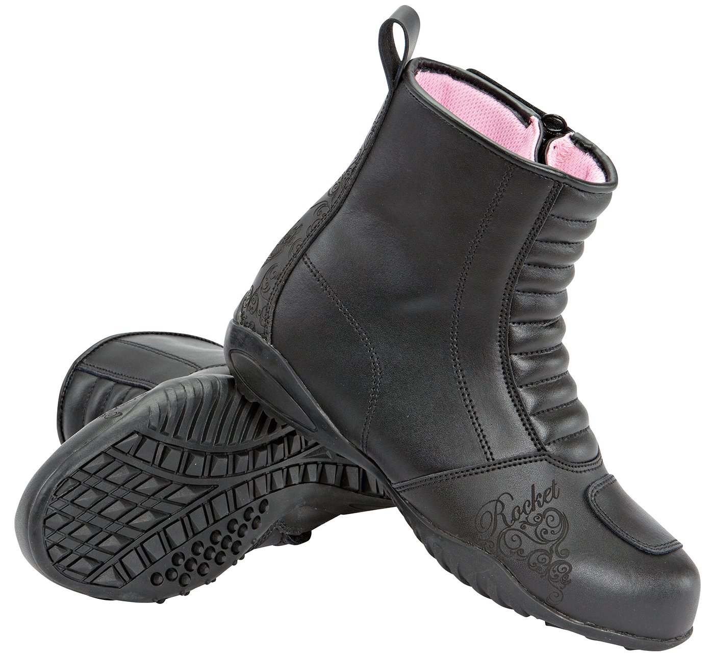 Joe Rocket Women's Trixie Motorcycle Boots - Waterproof Riding Boots for Women - Comfortable & Stylish for Long Rides & Commuting
