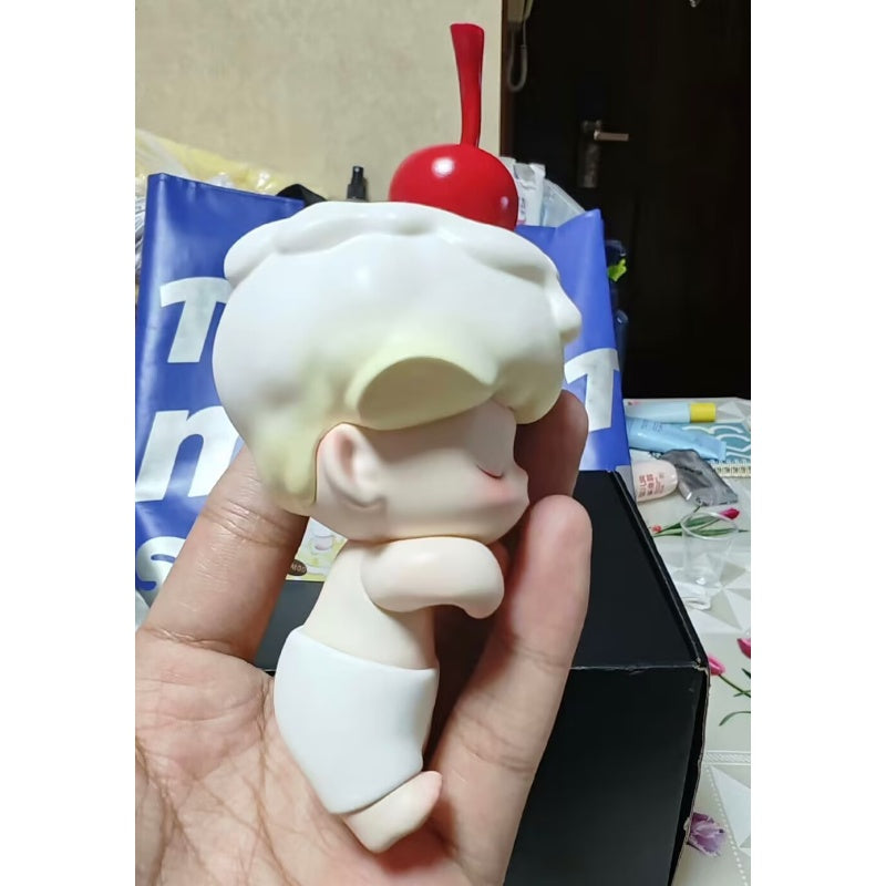 DIMOO Cream Squares Limited Edition Collectible Figure - Cute Cartoon Character for Display, Gift, and Home Decor
