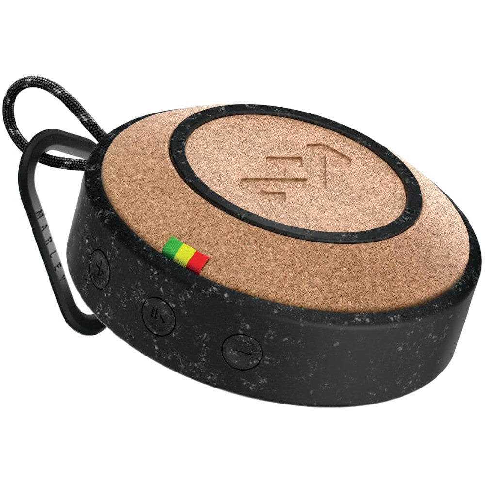 HOUSE OF MARLEY EM JA015 SB No Bounds Outdoor Bluetooth Speaker - Waterproof & Wireless for Beach, Pool, Camping & Backyard Parties (Blemished Packaging)