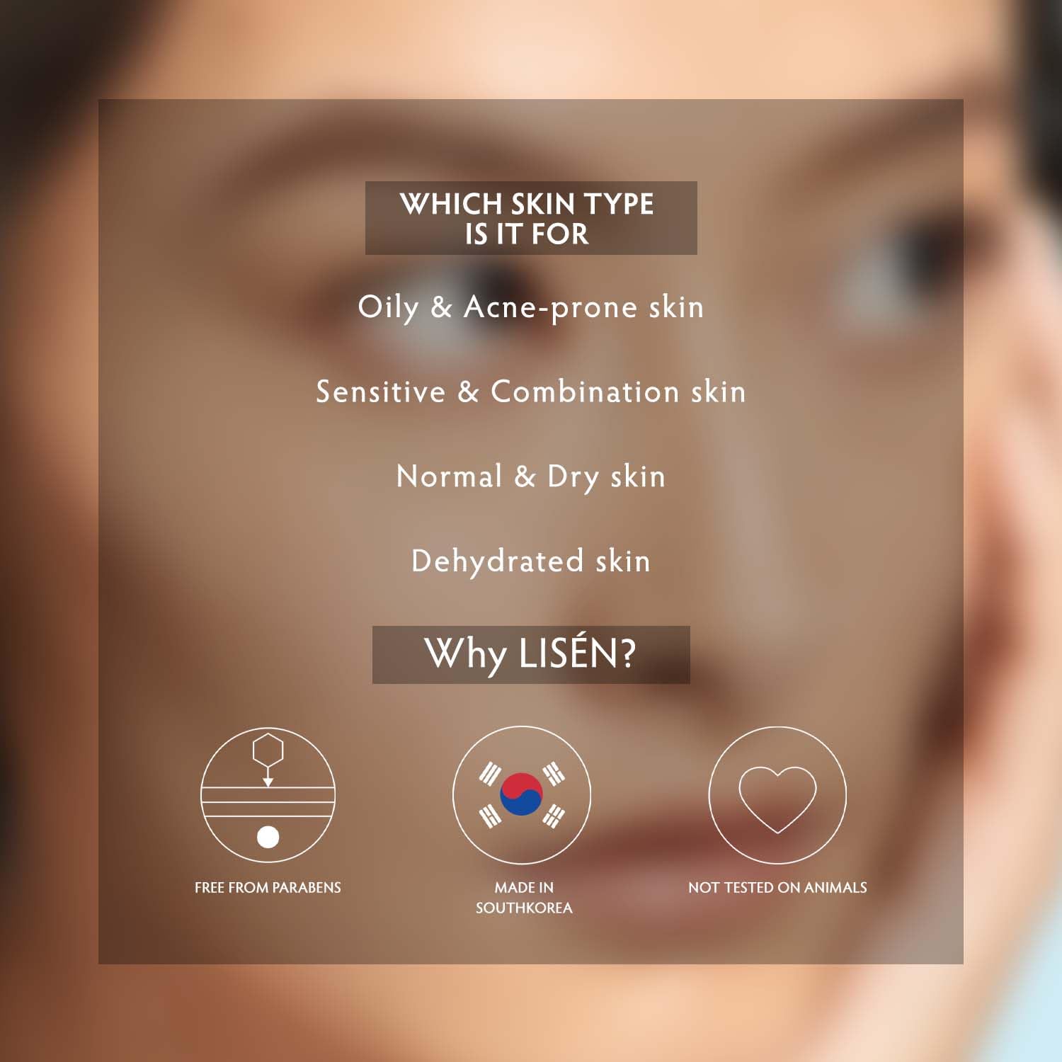 LISEN Anti-Wrinkle & Anti-Aging Face Serum with Peptides, Ceramides, Adenosine & Gold Particles | Timeless Elegance Skin Ampoule for Men & Women | SLS & Paraben Free | Korean Skincare | 30ml | Perfect for Night Routine & Daily Hydration