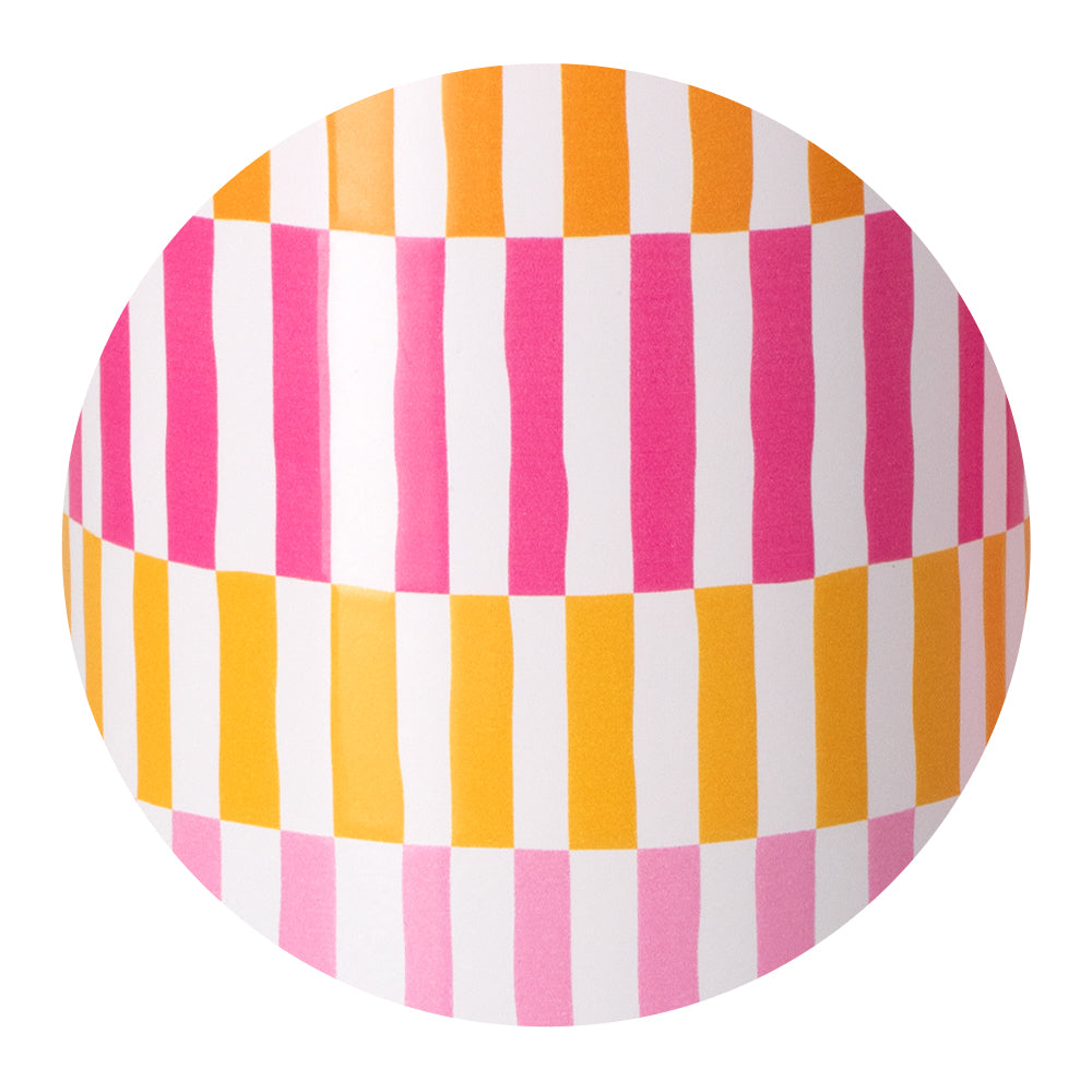 Sherbet Stripe Flip + Sip Leak-Proof Water Bottle 26oz - Perfect for Gym, Hiking & School Hydration
