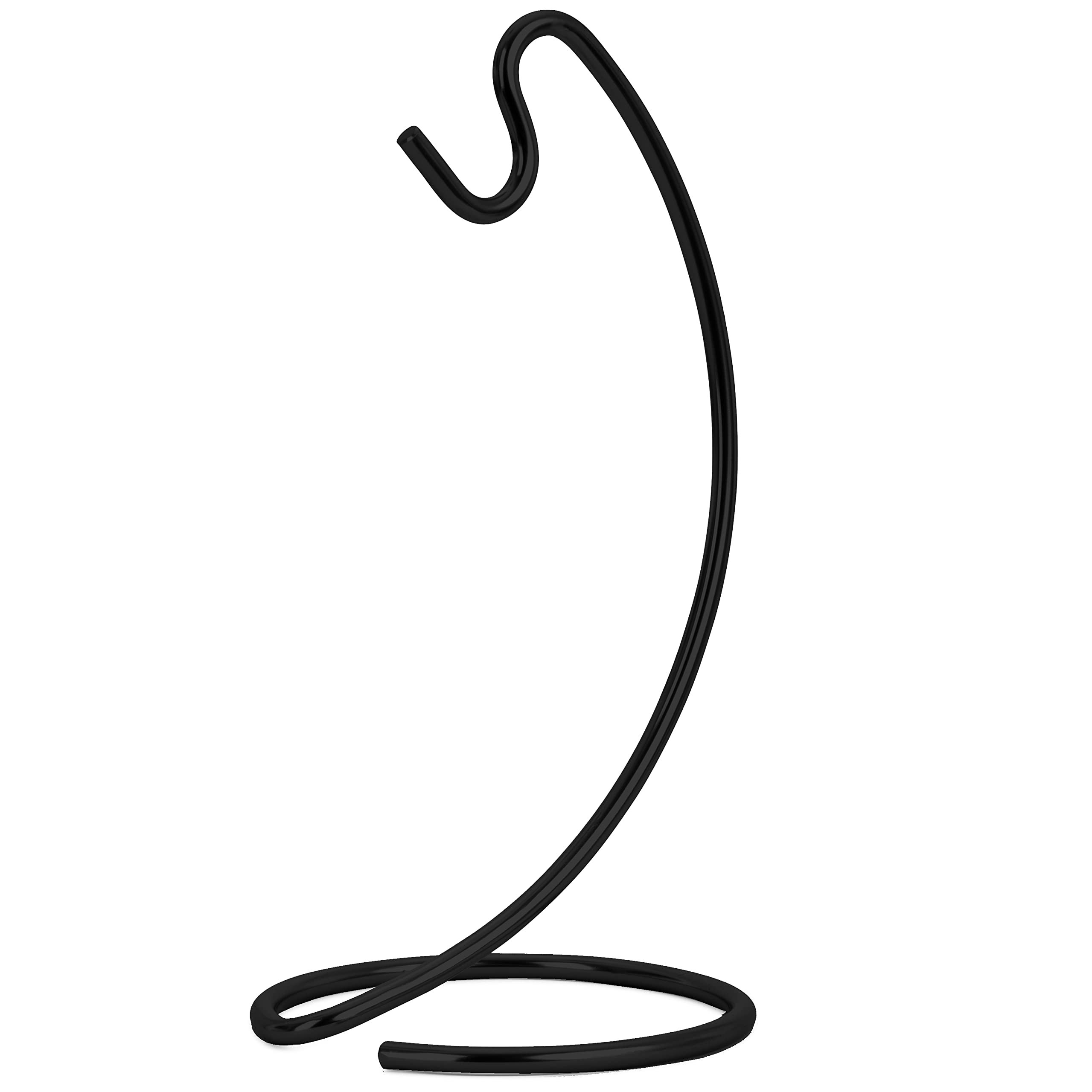 Homeries Modern Banana Holder - Kitchen Countertop Rack, Hanger, Tree Stand Hook - Copper Keeper Stand (Black) | Perfect for Organizing Bananas on Countertops, Pantries & Dining Tables - Ideal for Home, Office & Cafes