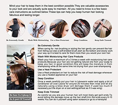 30 Inch Long Natural Wavy Tape-in Human Hair Extensions - 100% Brazilian Remy Hair with Skin Weft - 40pcs (100g) - Natural Black - Perfect for Volume, Length & Styling - Great for Parties, Weddings & Daily Wear