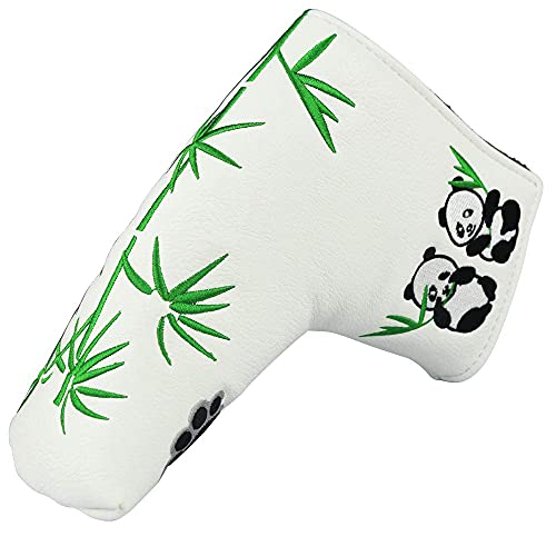 White and green panda