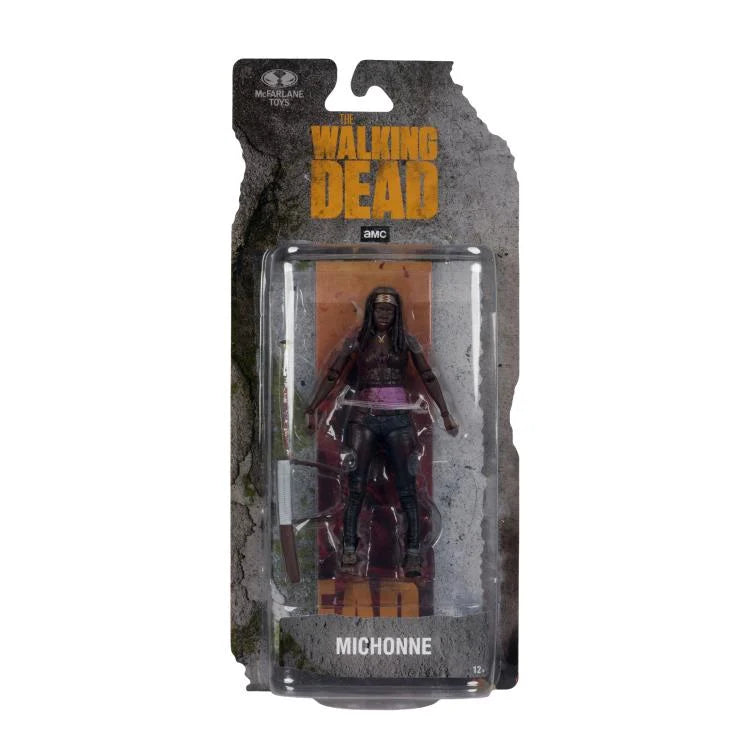 McFarlane Michonne Action Figure - The Walking Dead TV Series Collectible for Fans & Display