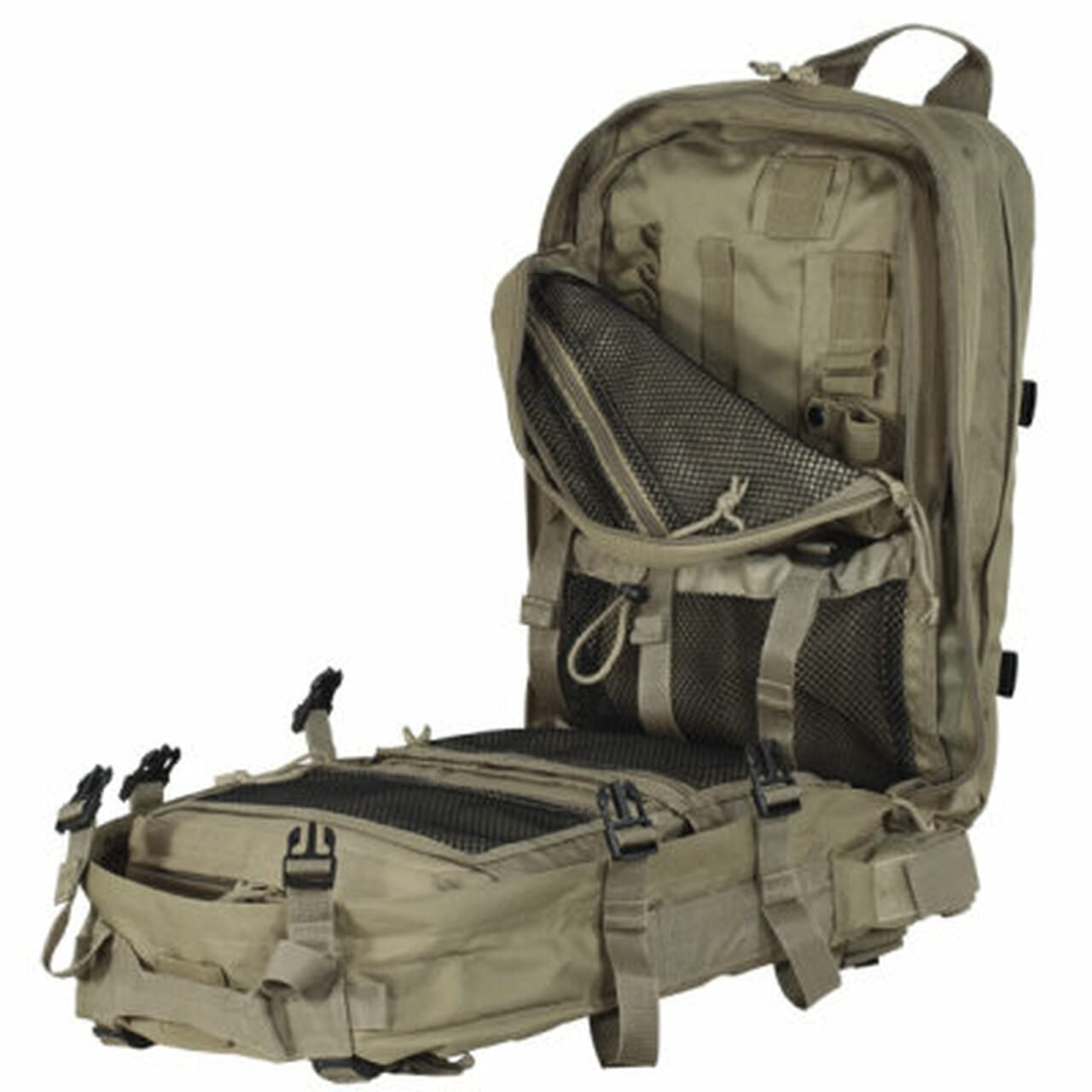 Empty Stomp Medical Kit Bag - Tan | First Aid Pouch for EMT, Military & Outdoor Adventures | Durable Medical Supply Organizer for Emergencies, Camping & Hiking