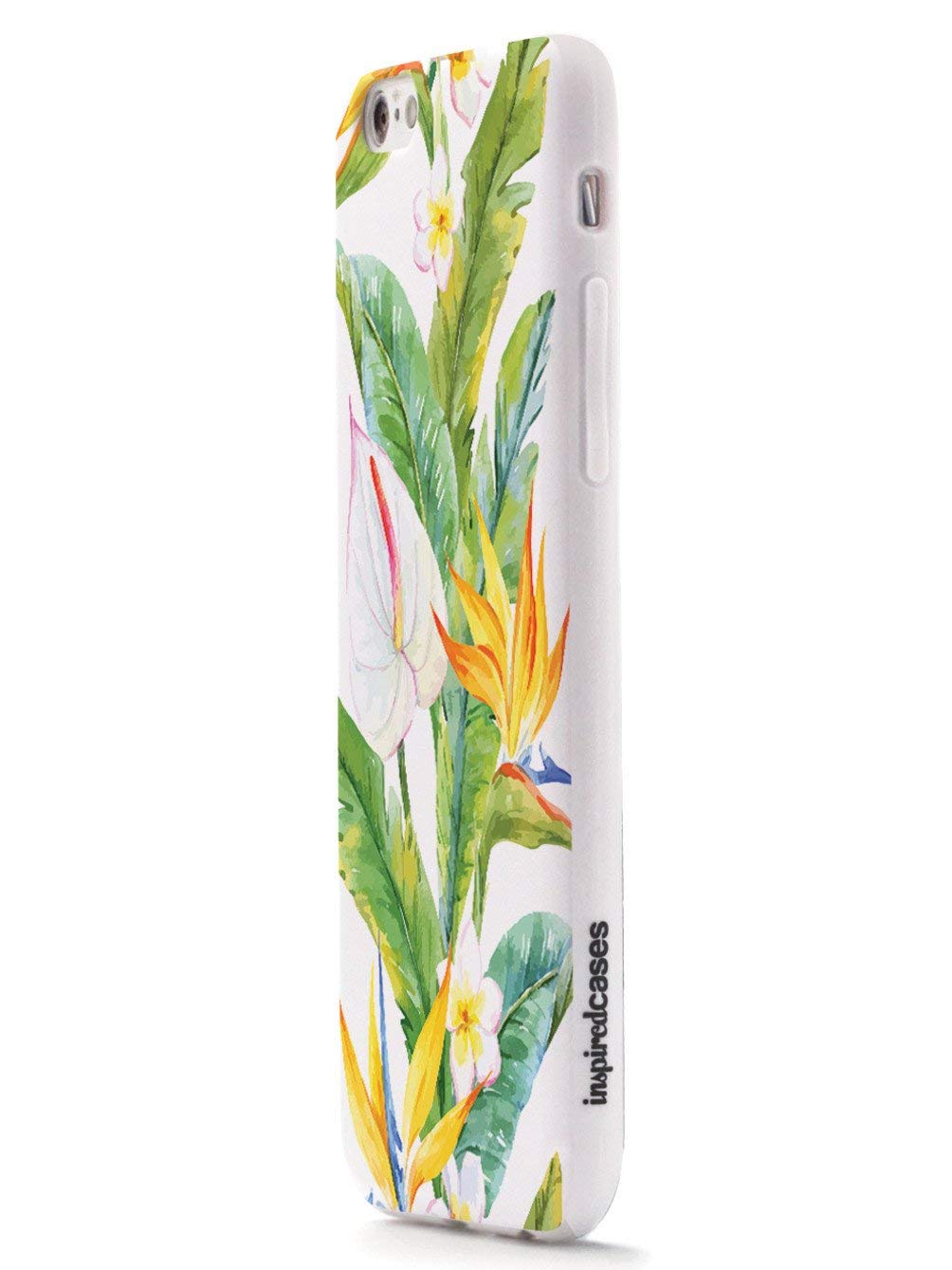 **Inspired Cases for iPhone XR - 3D Textured Protective Phone Cover with Tropical Watercolor Design - Shockproof & Slim Fit - Perfect for Travel, Work & Everyday Use**