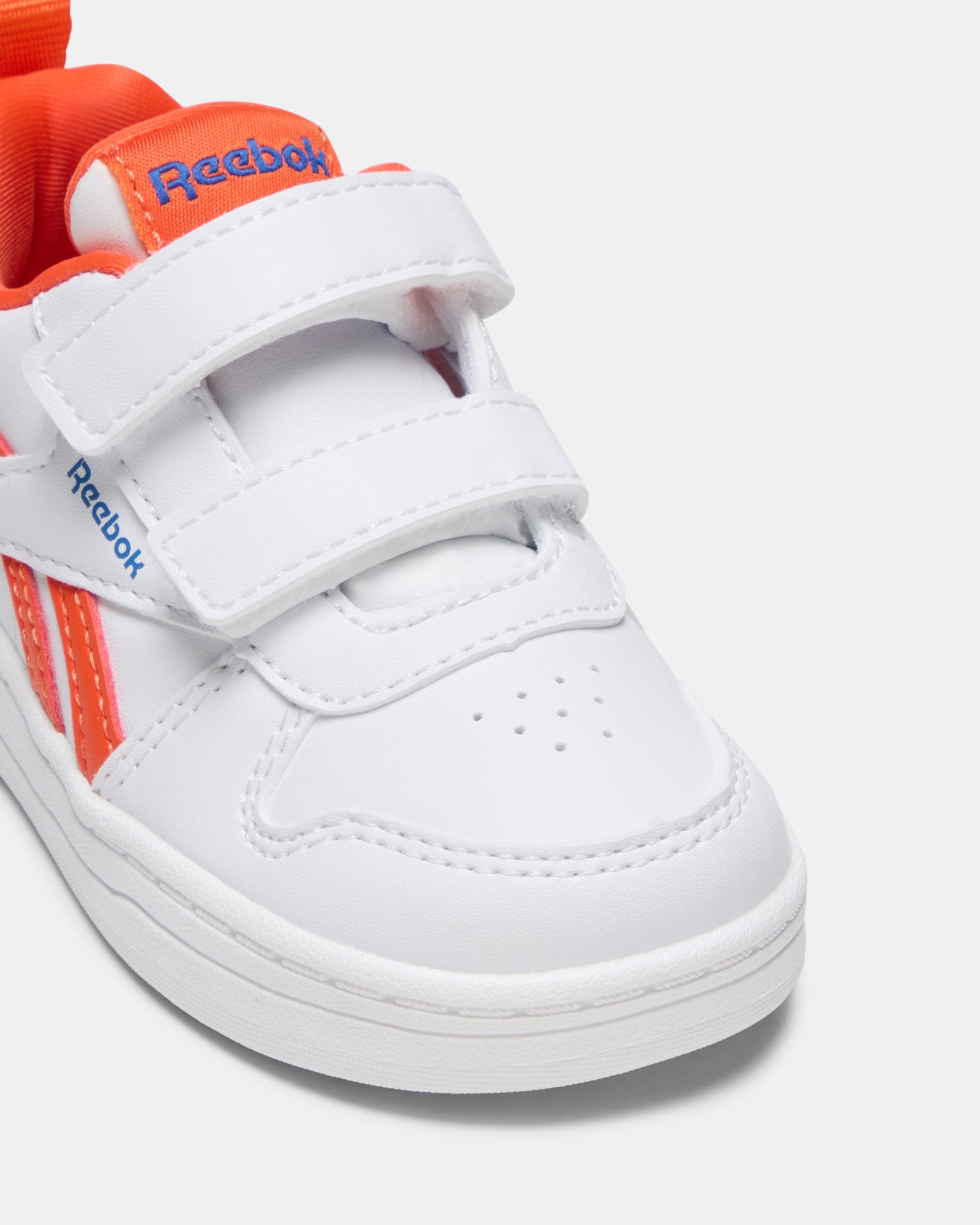 Reebok Royal Prime 2.0 Alt Sneakers - White/Pump Orange/Vector Blue | Men's Running Shoes for Gym & Casual Wear