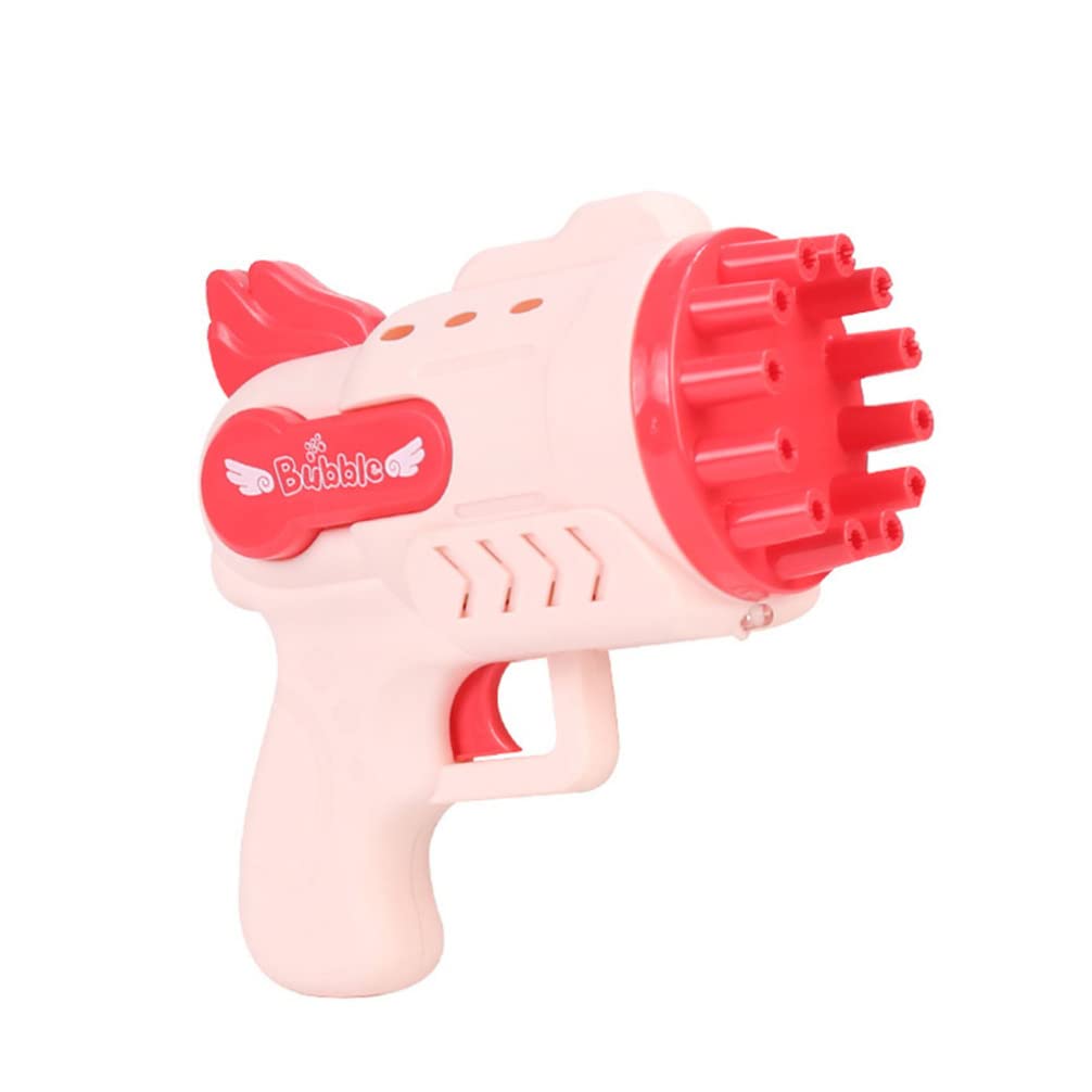 Electric Bubble Blaster Gun for Kids - Outdoor Bubble Launcher Machine with STEM Learning, No Battery Needed - Perfect for Beach, Park, and Backyard Playtime Fun