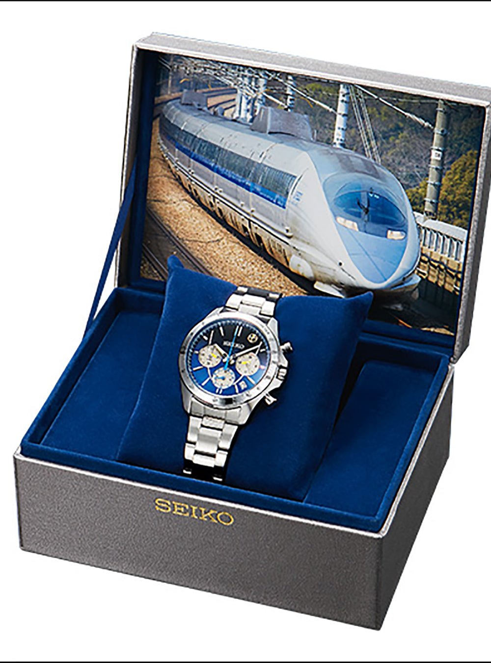 SEIKO × JR WEST 25th Anniversary Limited Edition JR 500 KODAMA Watch - Japanese Made Collector's Timepiece for Train Enthusiasts & Luxury Watch Lovers