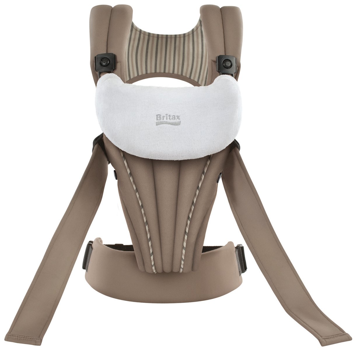 Britax Organic Baby Carrier - Soft & Breathable Tan Infant Carrier for Newborns & Toddlers - Perfect for Hiking, Travel & Everyday Use