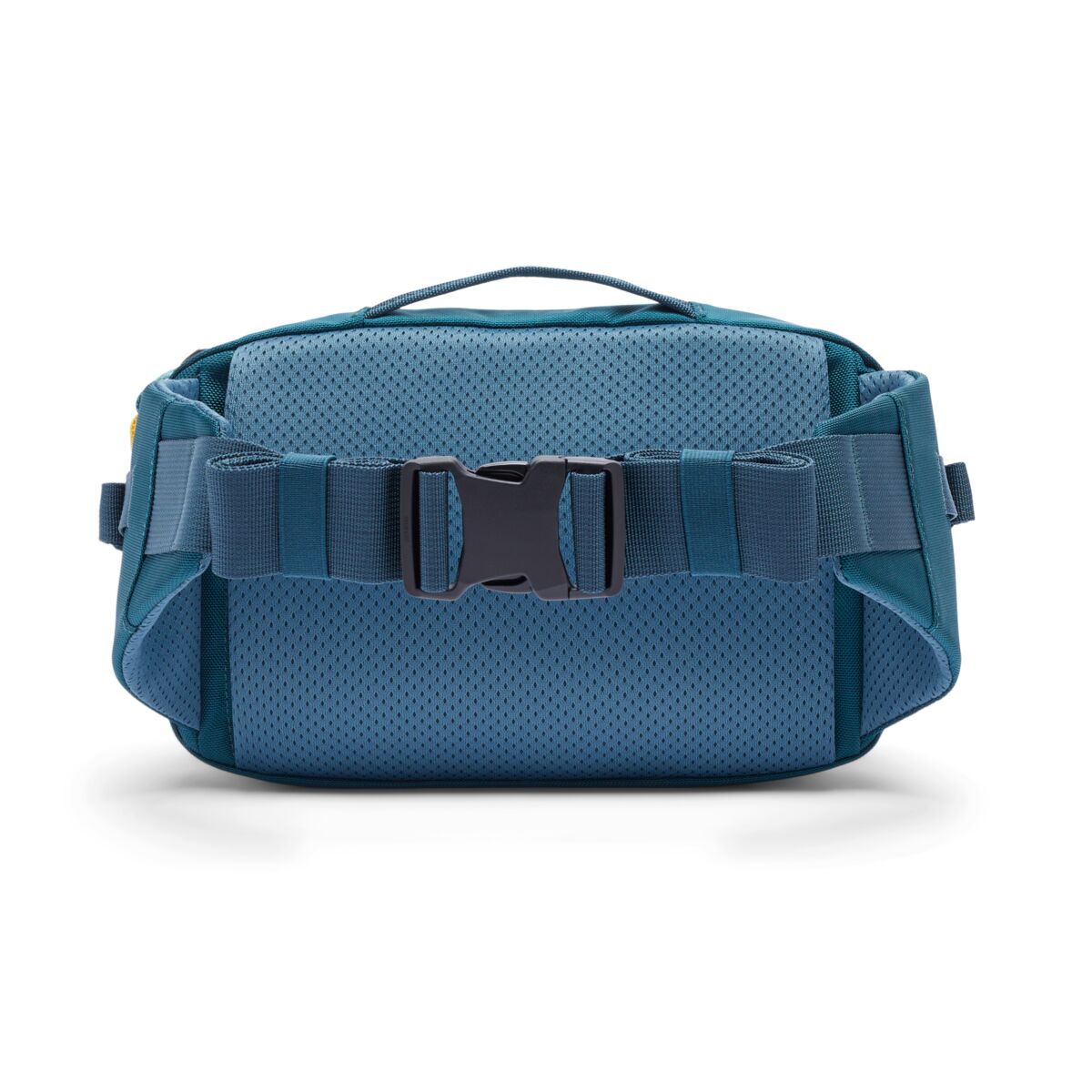 Cotopaxi Allpa X 3L Hip Pack - Waterproof Waist Bag for Travel & Hiking - Blue Spruce/Abyss - Compact Fanny Pack for Outdoor Adventures, Running & Daily Use