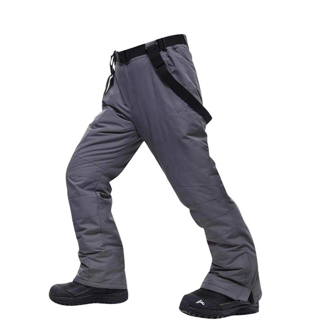 Men's -30°F Windproof Thermal Snow Pants for Skiing & Snowboarding - Winter Warmth for Extreme Cold Weather Adventures
