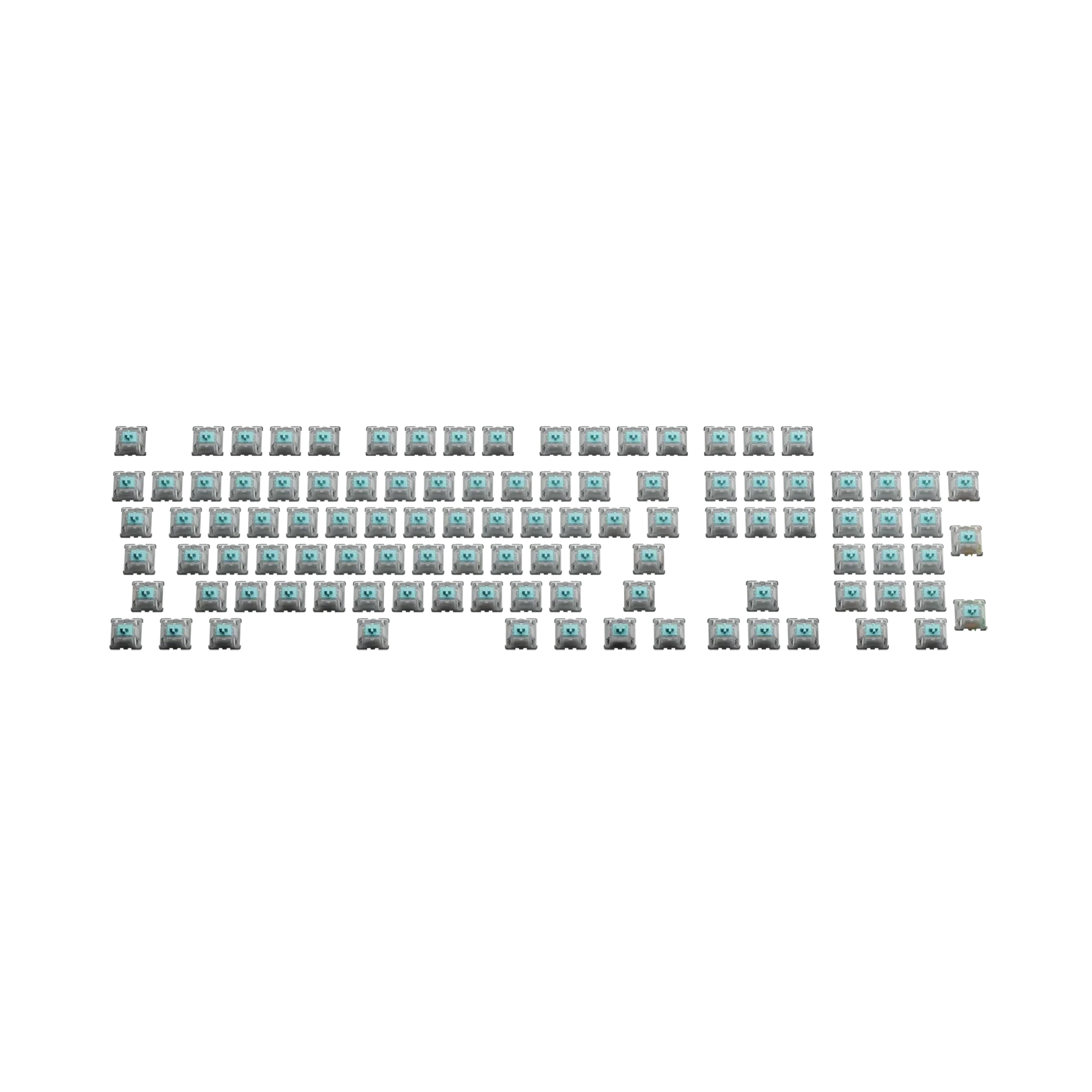 Glorious Lynx Silent MX 100 ANSI Mechanical Keyboard Switches - Linear & Quiet for Gaming, Typing & Office Work
