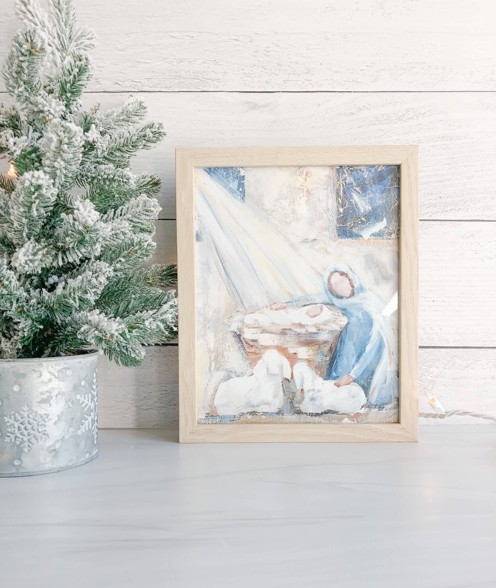 All Is Calm Print - Serene Wall Art Decor for Home, Office & Meditation Spaces | Perfect for Living Room, Bedroom & Yoga Studio