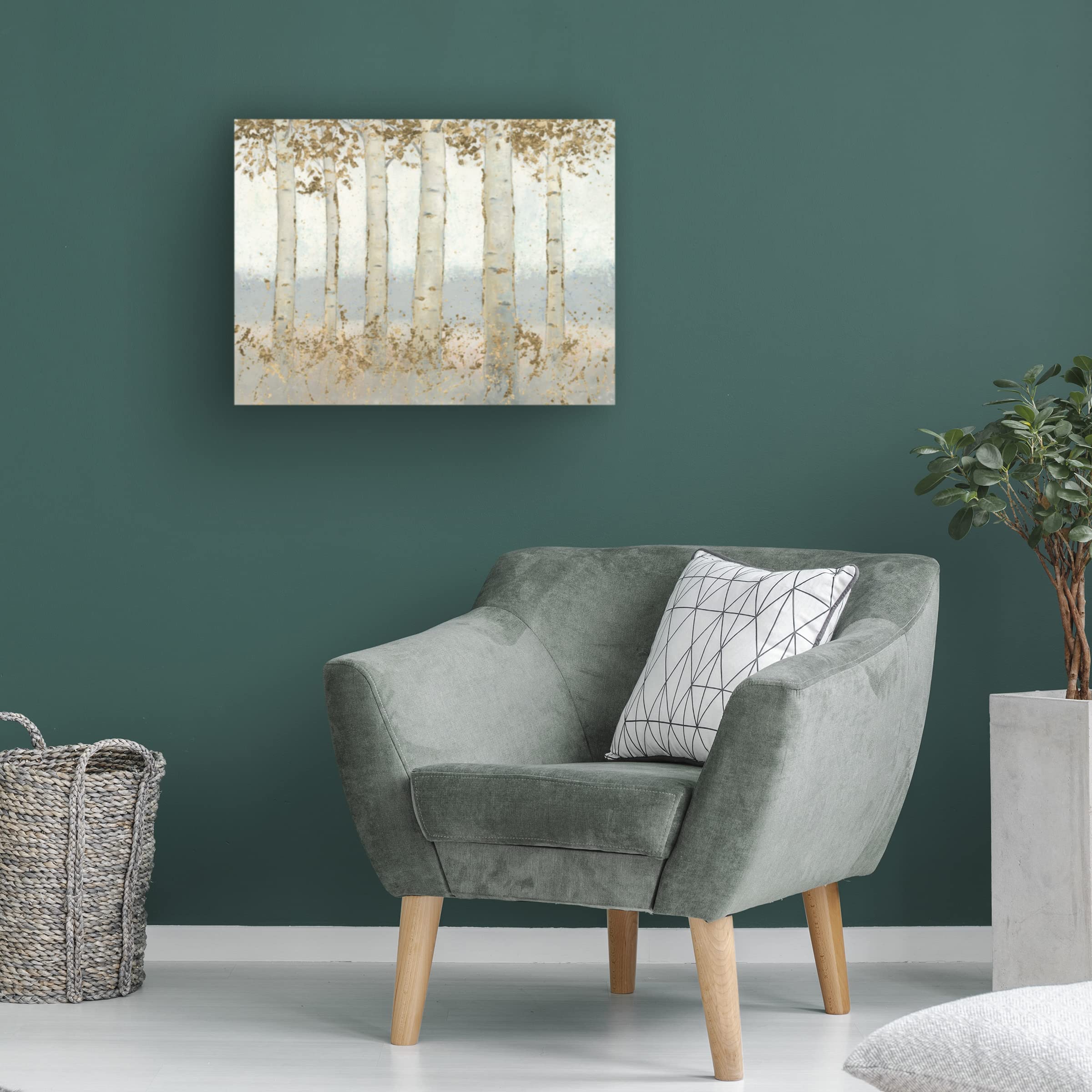 Floating Butterfly IV Canvas Wall Art by Debra Van Swearingen - Handmade Butterfly Painting for Living Room, Bedroom & Office Decor