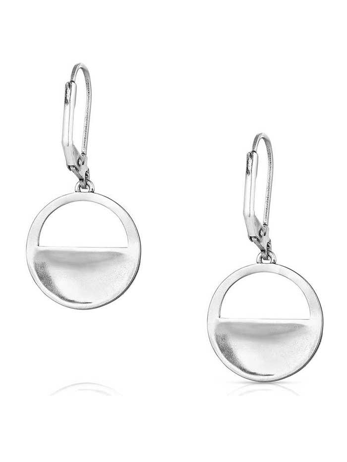 Montana Silversmiths ER5869 Women's Treasured Embrace Earrings - Sterling Silver Dangle Earrings for Everyday Wear & Special Occasions