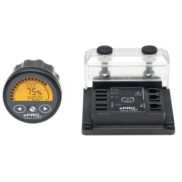 Enerdrive ePRO PLUS Battery Monitor - Advanced Battery Monitoring System for RVs, Boats & Solar Power - Track Voltage, Current & Power Usage