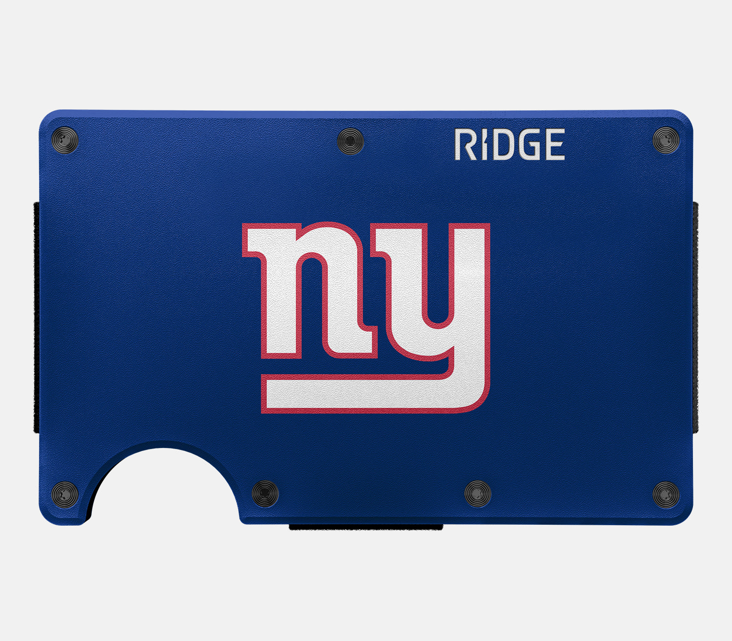Ridge Wallet for Men - Slim RFID Blocking Minimalist Wallet - New York Giants NFL Team Design - Perfect for Everyday Carry & Travel