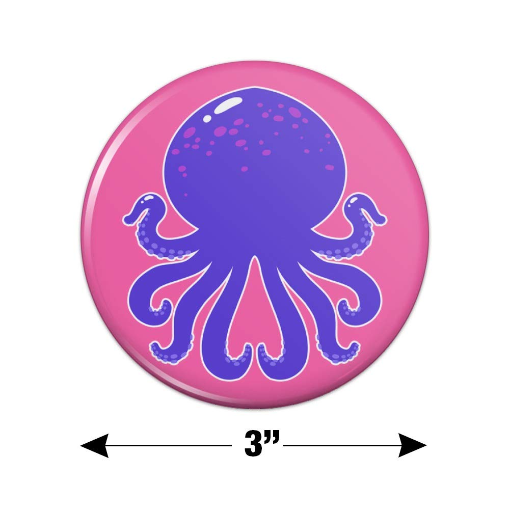 Adorable Octopus Tentacle Fridge Magnets - Strong Magnetic Ocean-Themed Kitchen Decor for Refrigerator, Locker & Whiteboard (Set of 6) - Perfect for Home, Office & School Organization
