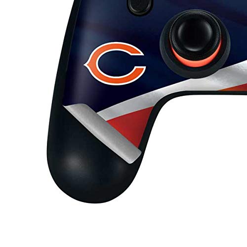 Officially Licensed NFL Chicago Bears Gaming Skin Decal for Google Stadia Controller - Custom Protective Cover for Enhanced Grip & Style - Perfect for Gamers, Collectors & Sports Fans