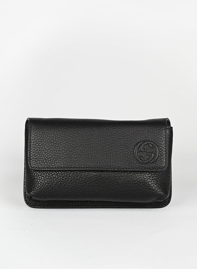 Original Title: Gucci Marsupio in pelle nero   Optimized Title: **Gucci Black Leather Crossbody Bag for Women - Stylish & Luxurious Designer Handbag - Perfect for Work, Travel & Everyday Use**