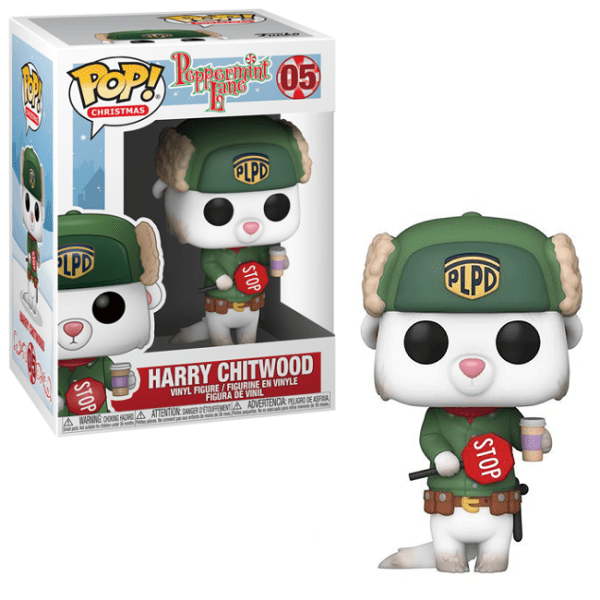 Christmas Pop! Vinyl Figure - Peppermint Lane Harry Chitwood [05] | Funko Pop Holiday Collectible | Perfect for Christmas Decorations & Gift Giving