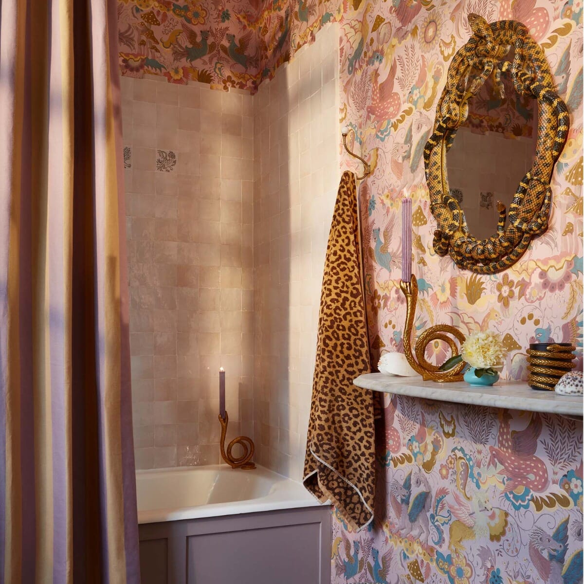 PHANTASIA Premium Tourmaline Wallpaper - Elegant & Durable Home Decor for Living Room, Bedroom & Office