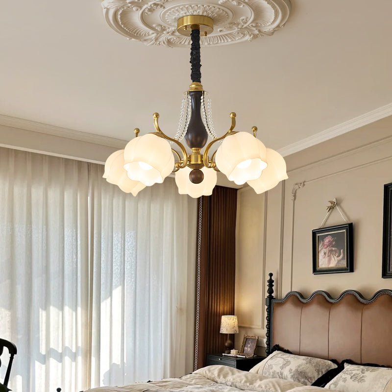 Antonia Chandelier - Elegant Crystal Ceiling Light Fixture for Dining Room & Living Room Decor | Perfect for Home Lighting & Interior Design