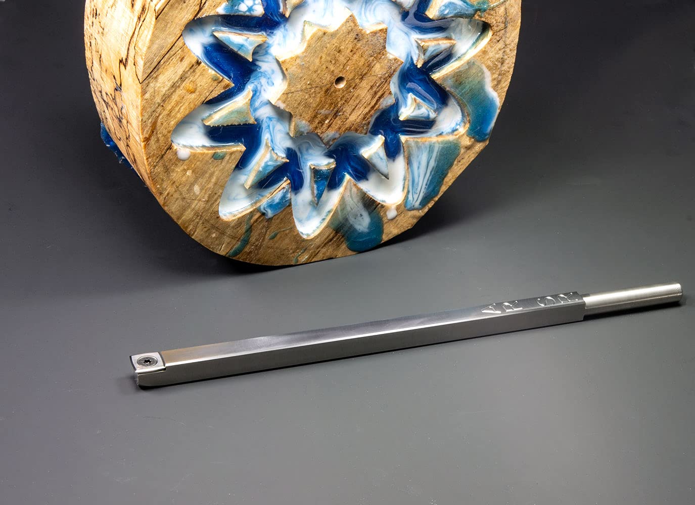 Premium USA-Made Acrylic/Resin Carbide Turning Tool Set (4-Piece) - 12