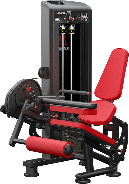 ATLANTIS Seated Leg Curl Machine for Home Gym - Strength Training Equipment for Hamstrings & Glutes - Perfect for Leg Workouts & Fitness Training
