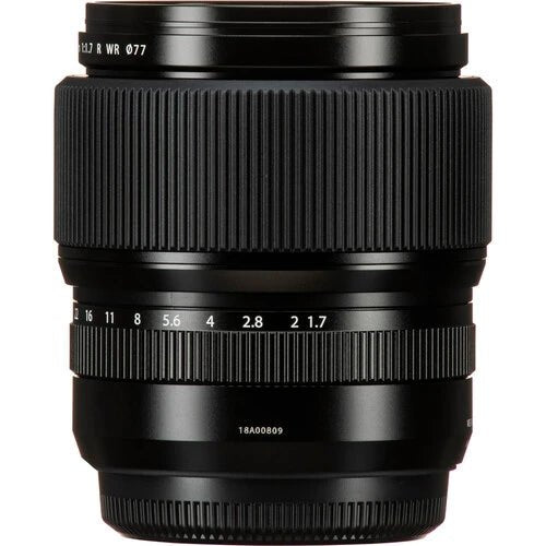 Fujifilm GF 80mm f/1.7 R WR Medium Format Lens - Professional Portrait & Low Light Photography for Fujifilm GFX Cameras
